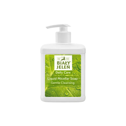 Biały Jeleń Daily Care gentle cleansing micellar liquid soap, 500 ml