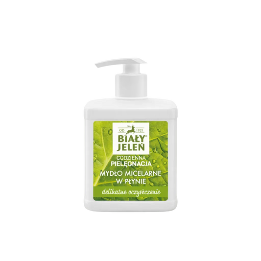 Biały Jeleń Daily Care gentle cleansing micellar liquid soap, 500 ml