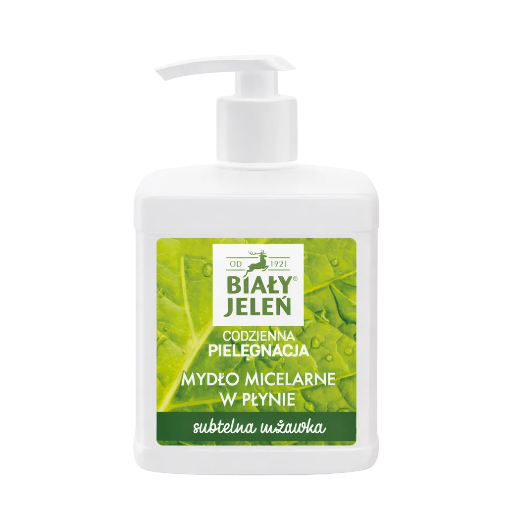 Biały Jeleń Daily Skin Care micellar liquid soap in a pump bottle – JoWorld Emporium