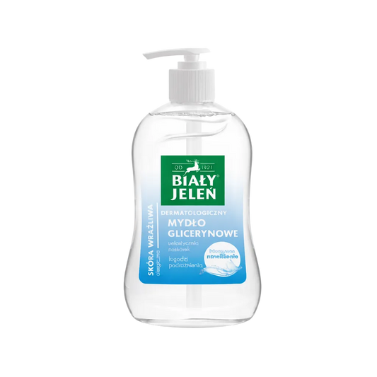 Biały Jeleń dermatological glycerin liquid soap for sensitive skin, 500 ml