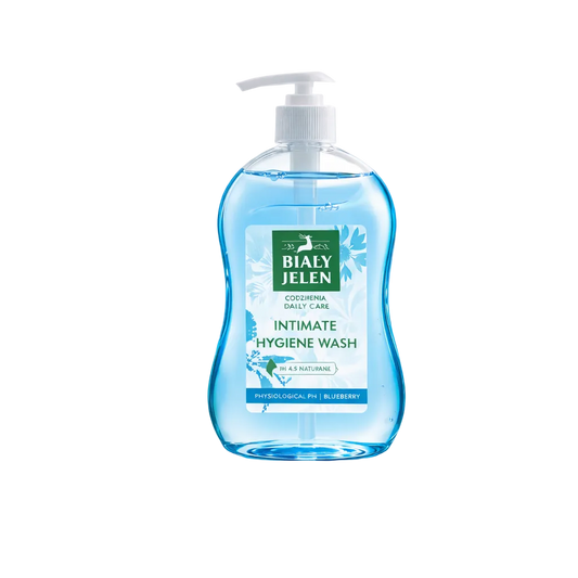 Biały Jeleń Daily Care intimate hygiene wash with blueberry and physiological pH