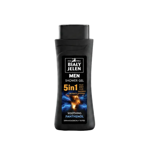 Biały Jeleń Men 5-in-1 shower gel with soothing panthenol