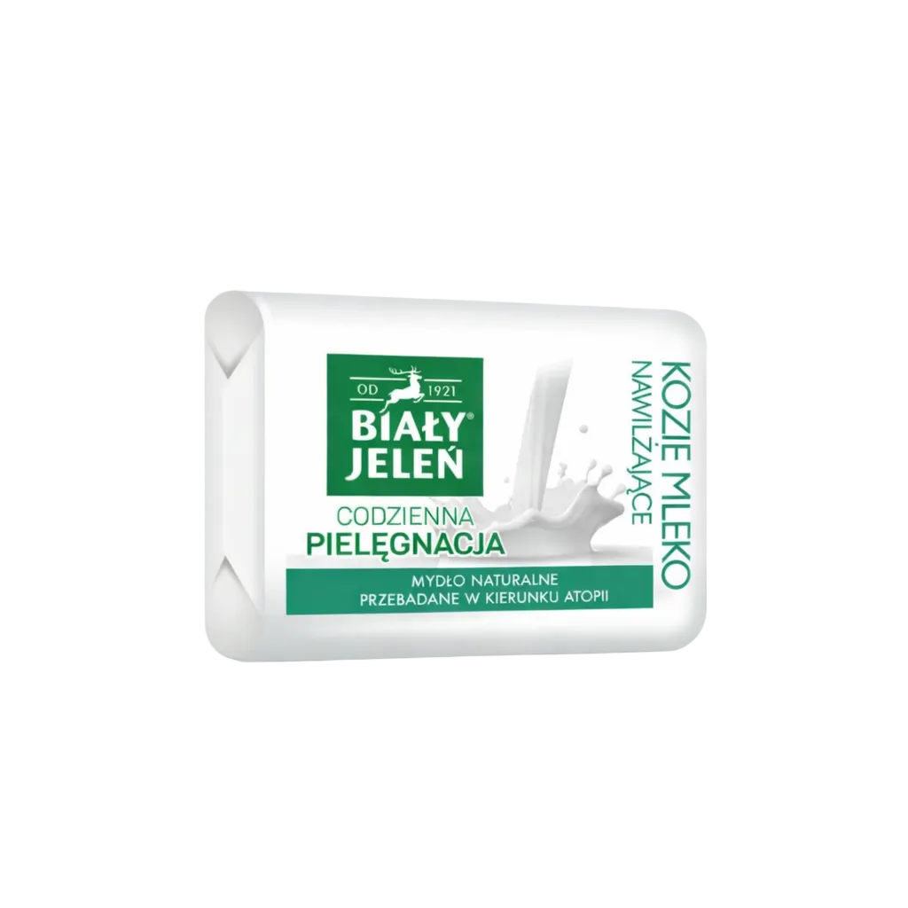 Biały Jeleń moisturising natural soap with goat’s milk