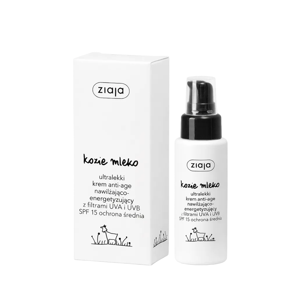 Ziaja Goat’s Milk moisturising anti-age cream with UVA and UVB filters