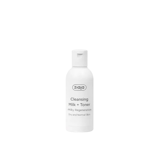 Ziaja Goat’s Milk cleansing milk and toner for dry and normal skin