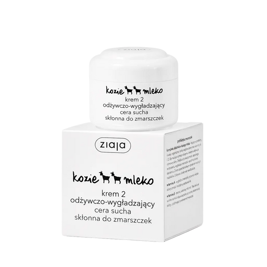 Ziaja Goat’s Milk smoothing cream for dry, wrinkle-prone skin