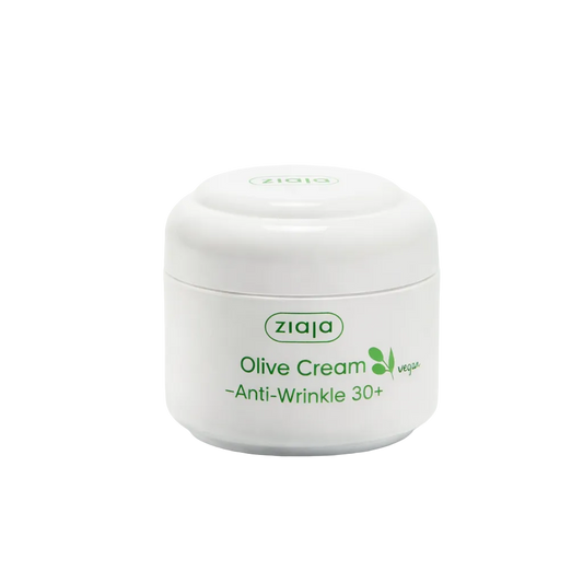 Ziaja Olive vegan anti-wrinkle face cream for ages 30+