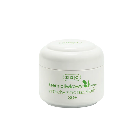Ziaja Olive vegan anti-wrinkle face cream for ages 30+