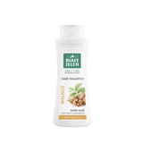 Bialy Jelen hair shampoo bottle with walnut label on a light background