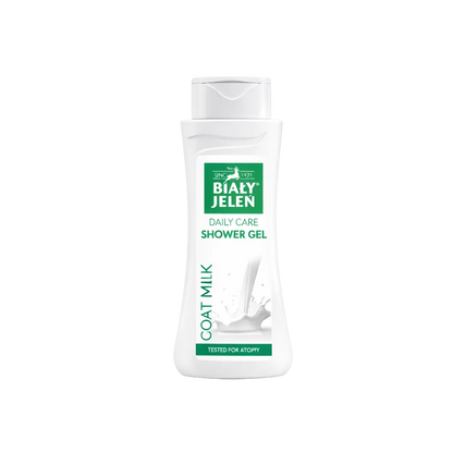 Biały Jelen Daily Care Shower Gel bottle on a white background