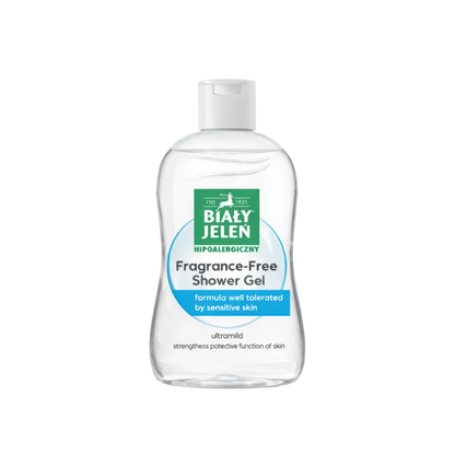 Biaáſ Jelen fragrance-free shower gel bottle on a white background