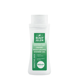 Bialy Jelen creamy moisturizing shower gel bottle on a light green background