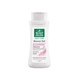 Biały Jelen shower gel bottle on a white background