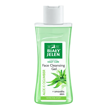 Biaáű Jelen aloe vera face cleansing gel bottle on a light gray background