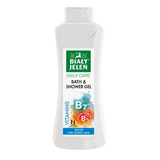 Hypoallergenic Bath & Shower Gel with Vitamins A, E & F – 750 ml | Biały Jeleń by Pollena