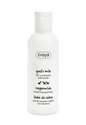 A white plastic bottle of ziaja Goat's Milk Hair Conditioner with Keratin, featuring black text and small goat illustrations on a clean white background.