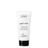 Ziaja goat's milk enzyme peel tube on a white background