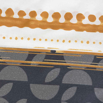 Cotton Family Comfort Duvet Cover + 2 Pillowcase (Carla Grey)