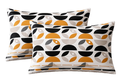 Cotton Family Comfort Duvet Cover + 2 Pillowcase (Carla Grey)