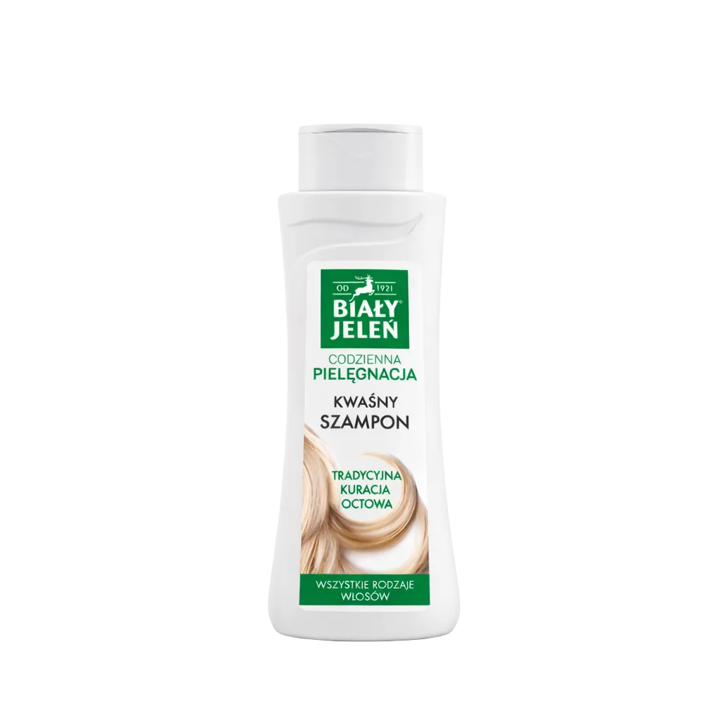 Biały Jeleń acidic hair shampoo with traditional vinegar treatment