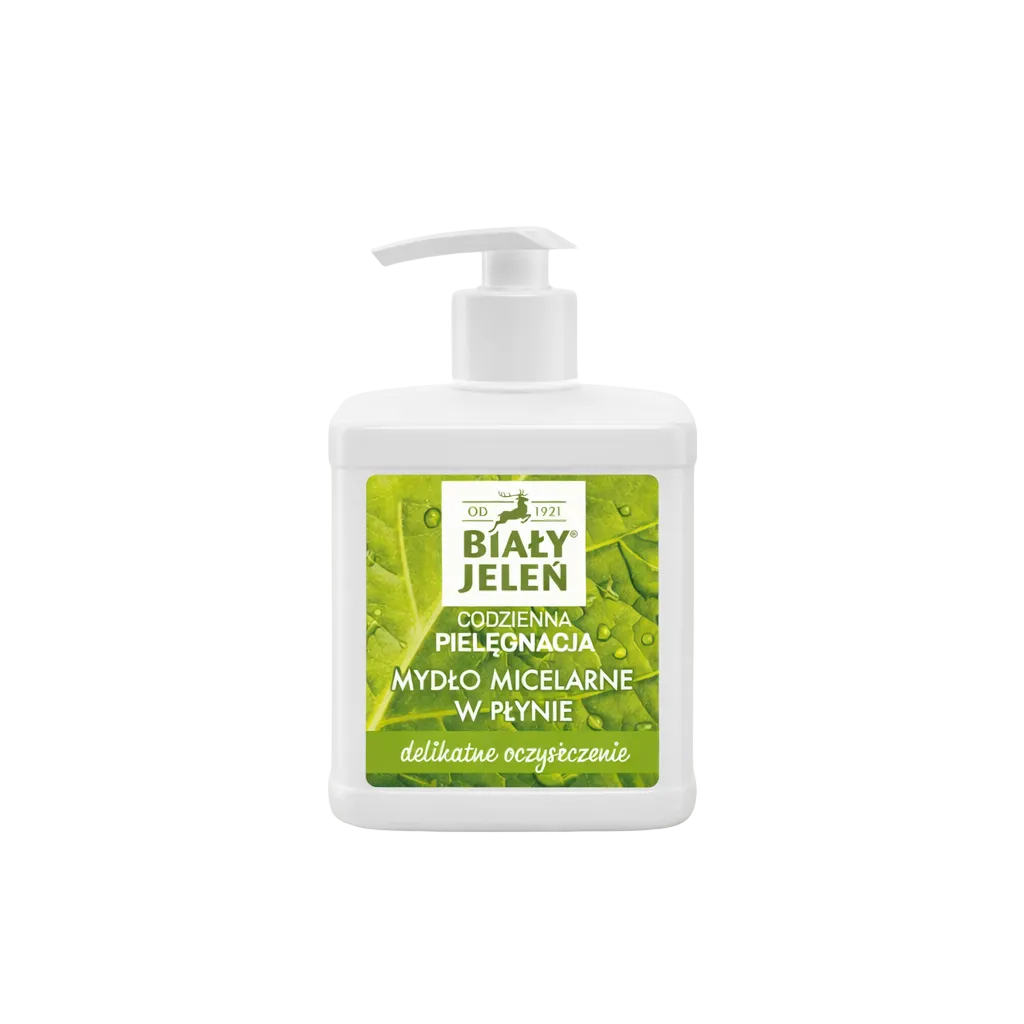 Biały Jeleń Daily Care gentle cleansing micellar liquid soap, 500 ml 