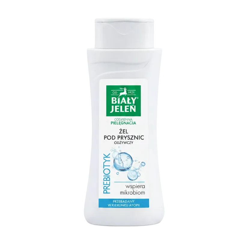 Biały Jeleń Daily Care nourishing shower gel with prebiotics supporting the skin microbiome