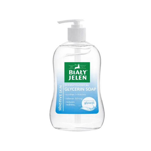 Biały Jeleń dermatological glycerin liquid soap for sensitive skin, 500 ml