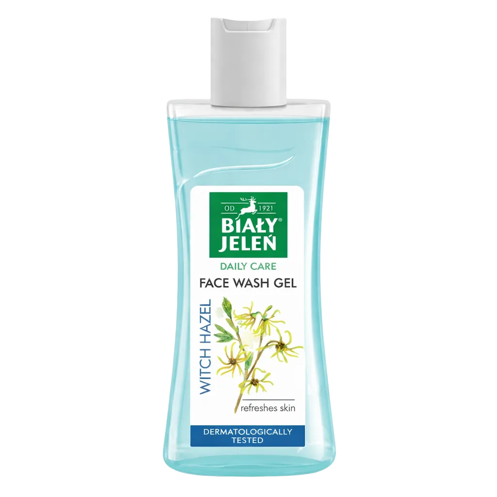 Biały Jeleń Daily Care face wash gel with witch hazel, 265 ml