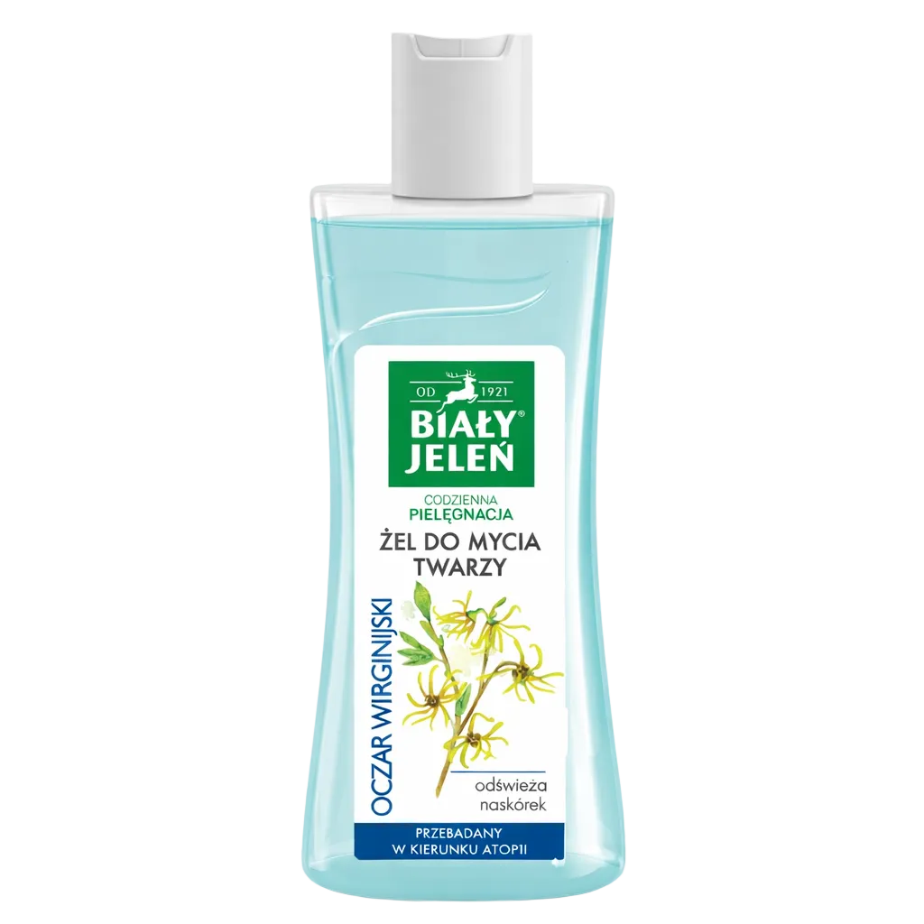 Biały Jeleń Daily Care face wash gel with witch hazel, 265 ml