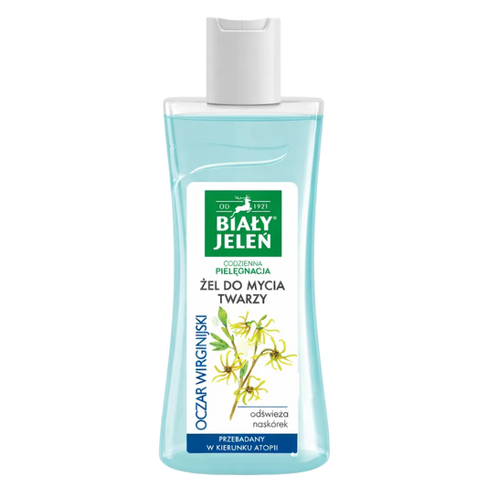 Biały Jeleń Daily Care face wash gel with witch hazel, 265 ml