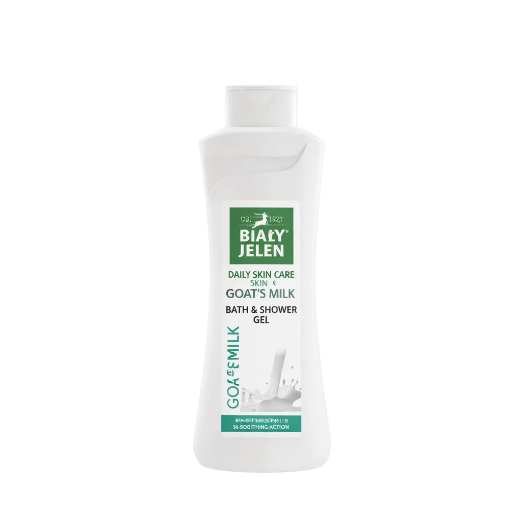 Biały Jeleń Daily Skin Care bath and shower gel with goat’s milk