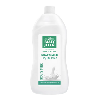 Biały Jeleń Daily Skin Care moisturising and soothing liquid soap with goat’s milk