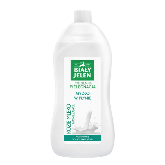 Biały Jeleń Daily Skin Care moisturising and soothing liquid soap with goat’s milk
