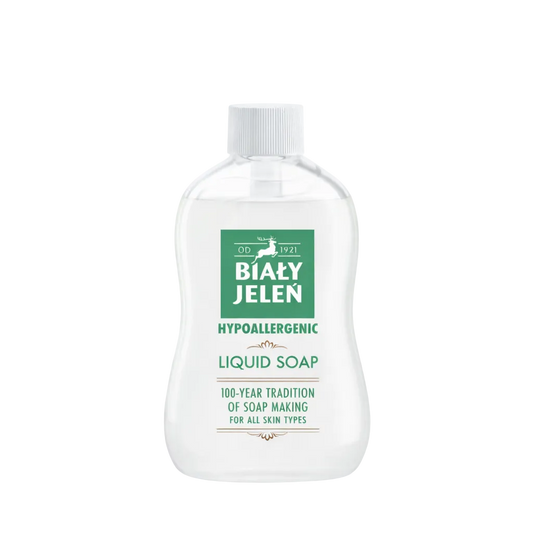 Biały Jeleń hypoallergenic liquid soap refill for all skin types