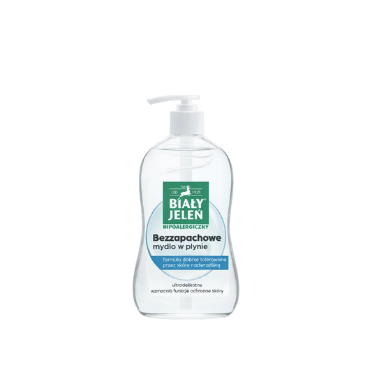 Biały Jeleń ultra-gentle fragrance-free liquid soap for sensitive skin