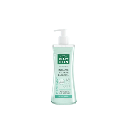 Biały Jeleń hypoallergenic intimate hygiene emulsion with peppermint