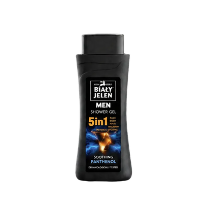 Biały Jeleń Men 5-in-1 shower gel with soothing panthenol