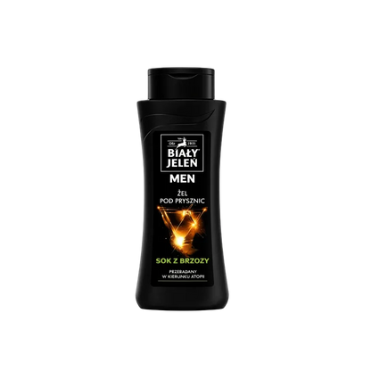 Biały Jeleń Men hypoallergenic shower gel with birch extract, 300 ml