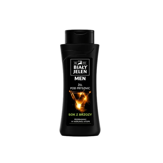 Biały Jeleń Men hypoallergenic shower gel with birch extract, 300 ml