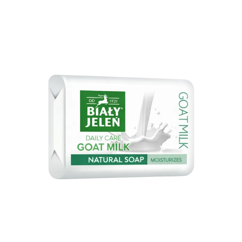 Biały Jeleń Daily Care natural goat’s milk bar soap
