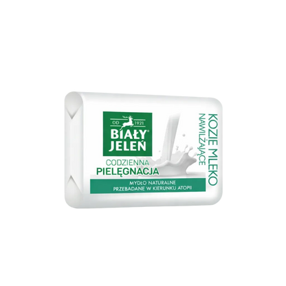 Biały Jeleń moisturising natural soap with goat’s milk