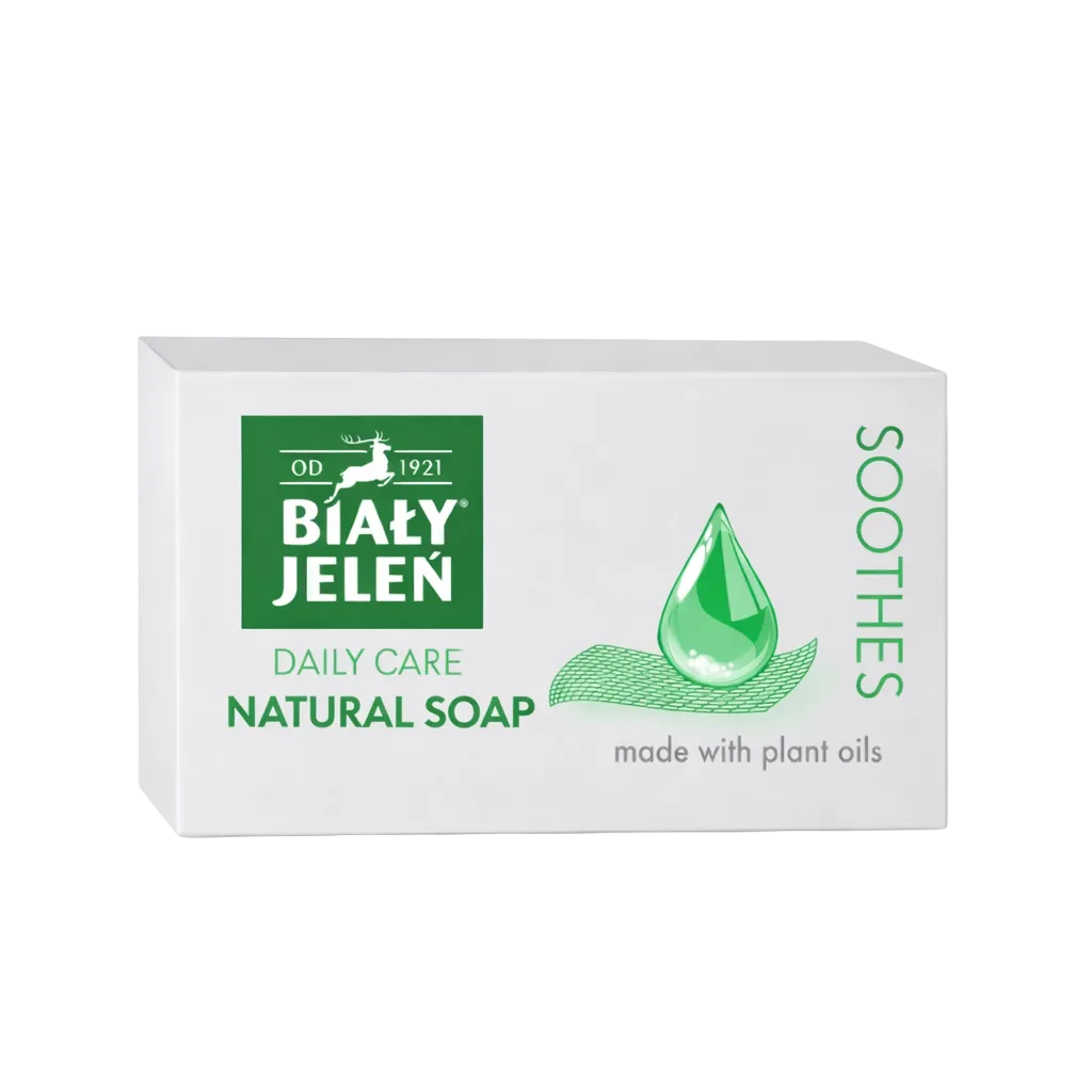 Biały Jeleń Daily Care natural bar soap made with plant oils
