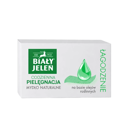 Biały Jeleń soothing natural soap with plant-based oils