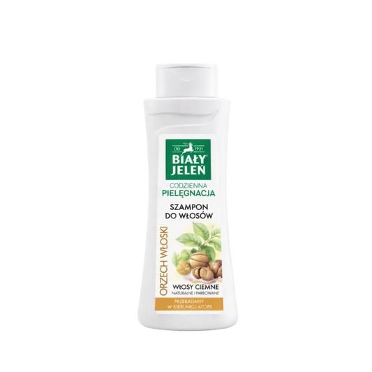 Biały Jeleń Daily Care shampoo that naturally enhances dark hair