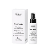 Ziaja Goat’s Milk ultra-light anti-age face cream with SPF 15