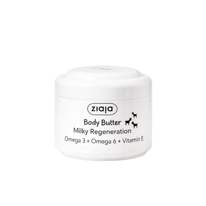 Ziaja Goat’s Milk regenerating body butter with omega-3, omega-6 and vitamin E