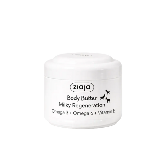Ziaja Goat’s Milk regenerating body butter with omega-3, omega-6 and vitamin E