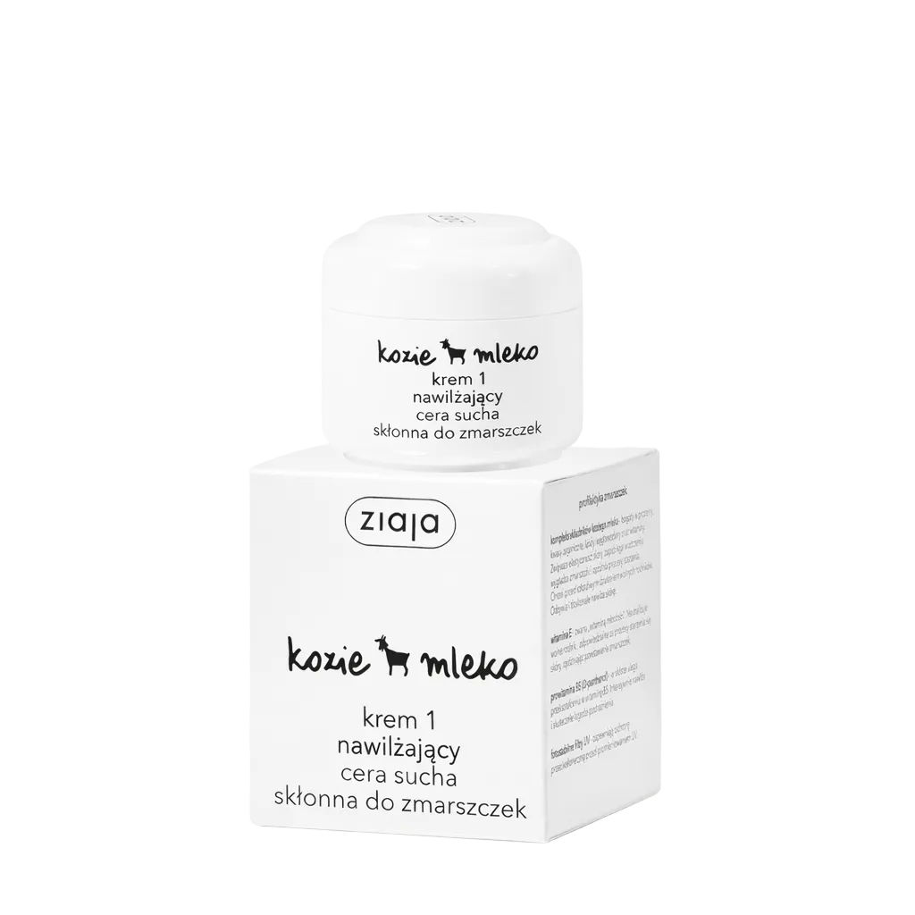 Ziaja Goat’s Milk moisturising cream for dry, wrinkle-prone skin