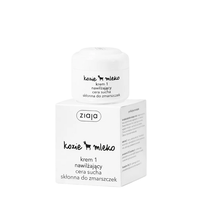 Ziaja Goat’s Milk moisturising cream for dry, wrinkle-prone skin