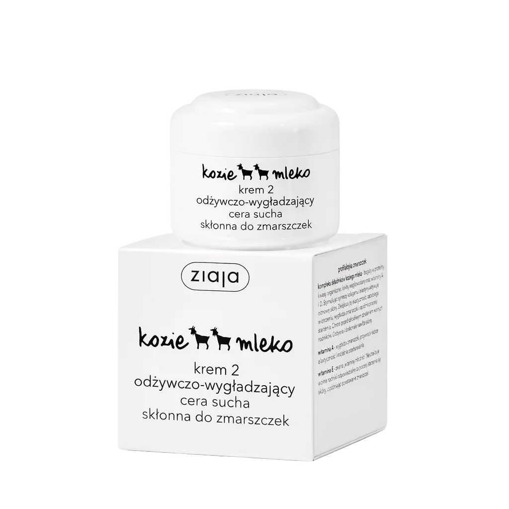 Ziaja Goat’s Milk smoothing cream for dry, wrinkle-prone skin